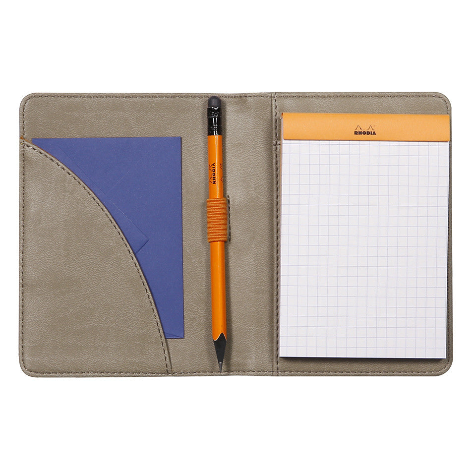 Rhodia Small Portfolio No. 12 B7 Taupe by Rhodia at Cult Pens