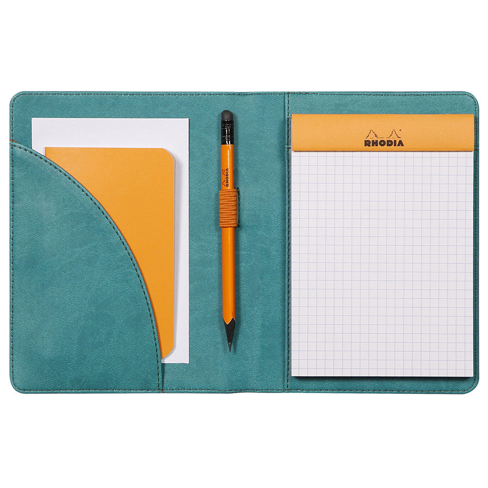 Rhodia Small Portfolio No. 13 A6 Peacock by Rhodia at Cult Pens