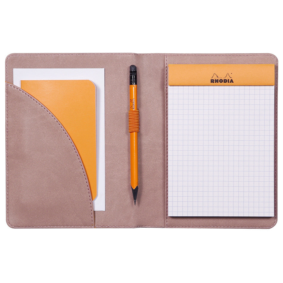 Rhodia Small Portfolio No. 13 A6 Rosewood by Rhodia at Cult Pens
