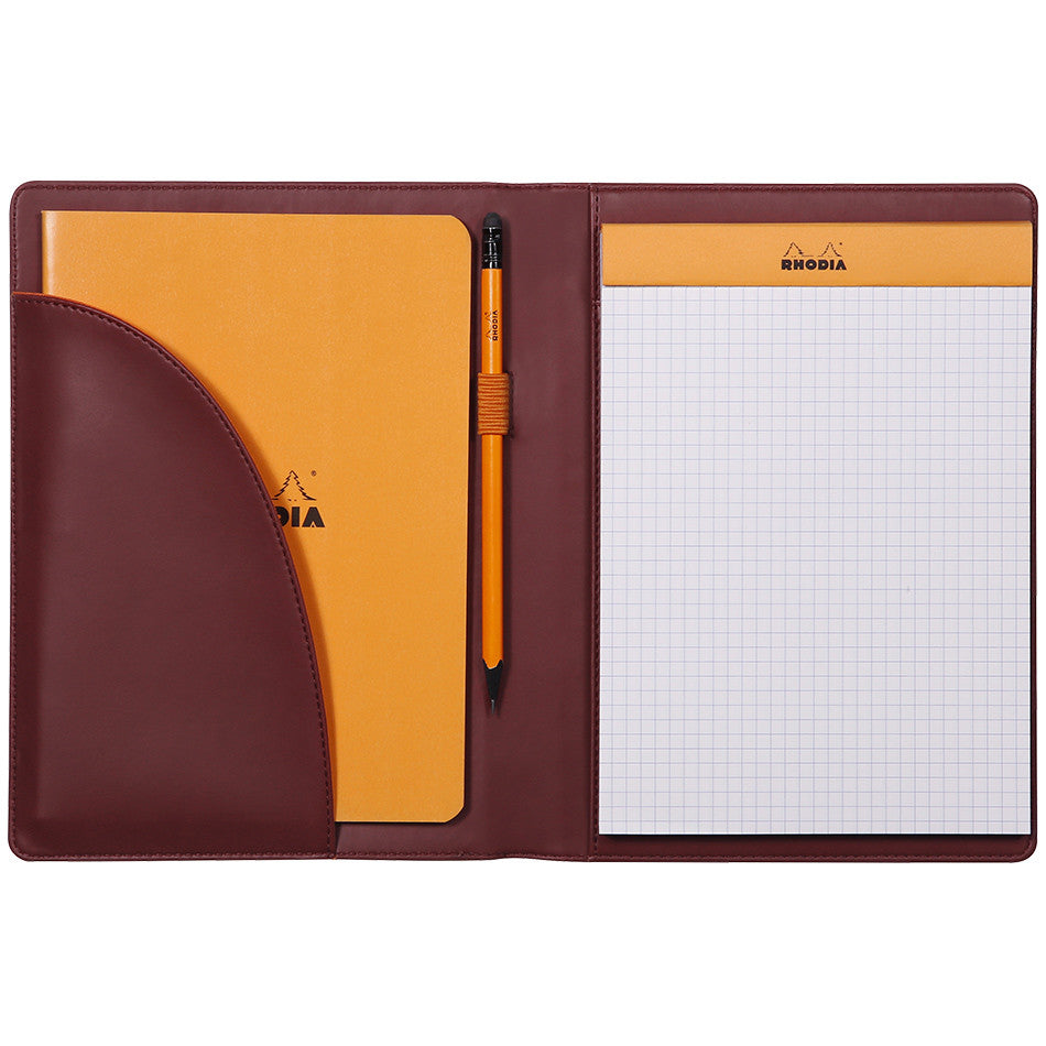 Rhodia Small Portfolio No.16 A5 Burgundy by Rhodia at Cult Pens