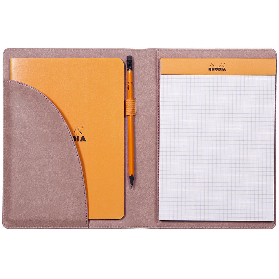 Rhodia Small Portfolio No.16 A5 Rosewood by Rhodia at Cult Pens