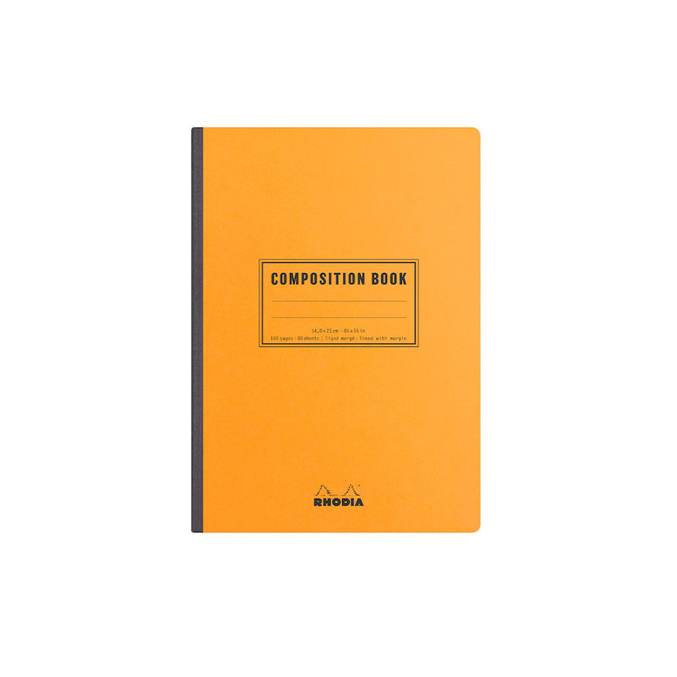 Rhodia Composition Book A5 Orange by Rhodia at Cult Pens