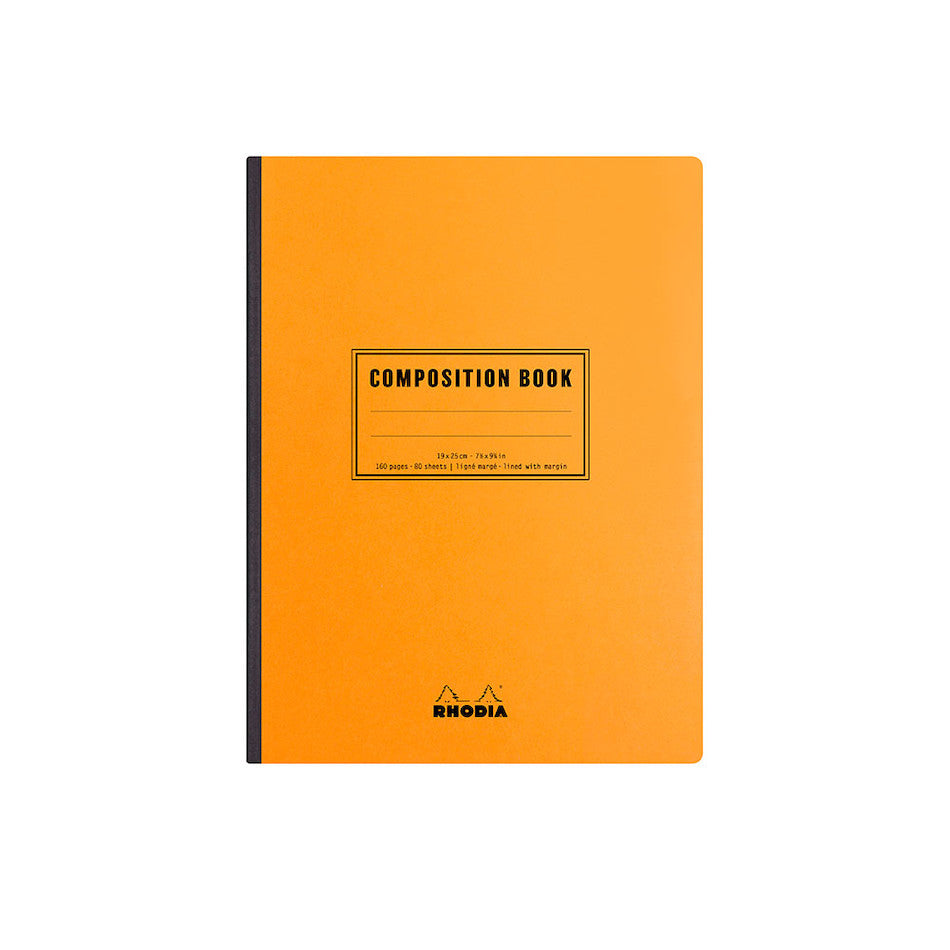 Rhodia Composition Book B5 Orange by Rhodia at Cult Pens