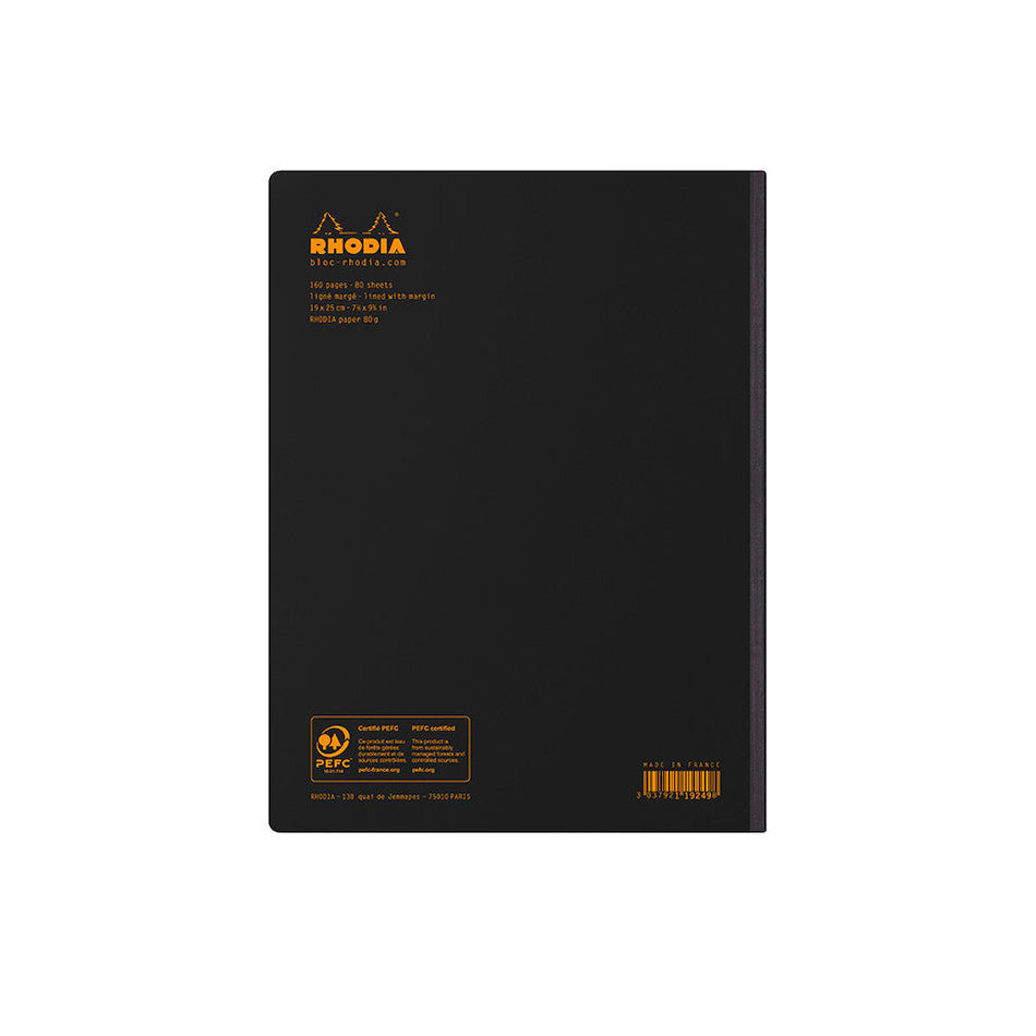 Rhodia Composition Book B5 Black by Rhodia at Cult Pens