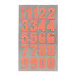 Rico Office Sticker Neon Red Numbers by Rico Design at Cult Pens