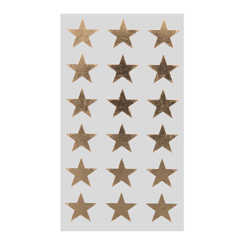 Rico Stickers Stars 18mm Gold by Rico Design at Cult Pens