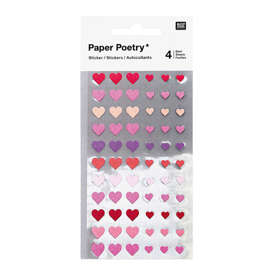 Rico Stickers Hearts by Rico Design at Cult Pens