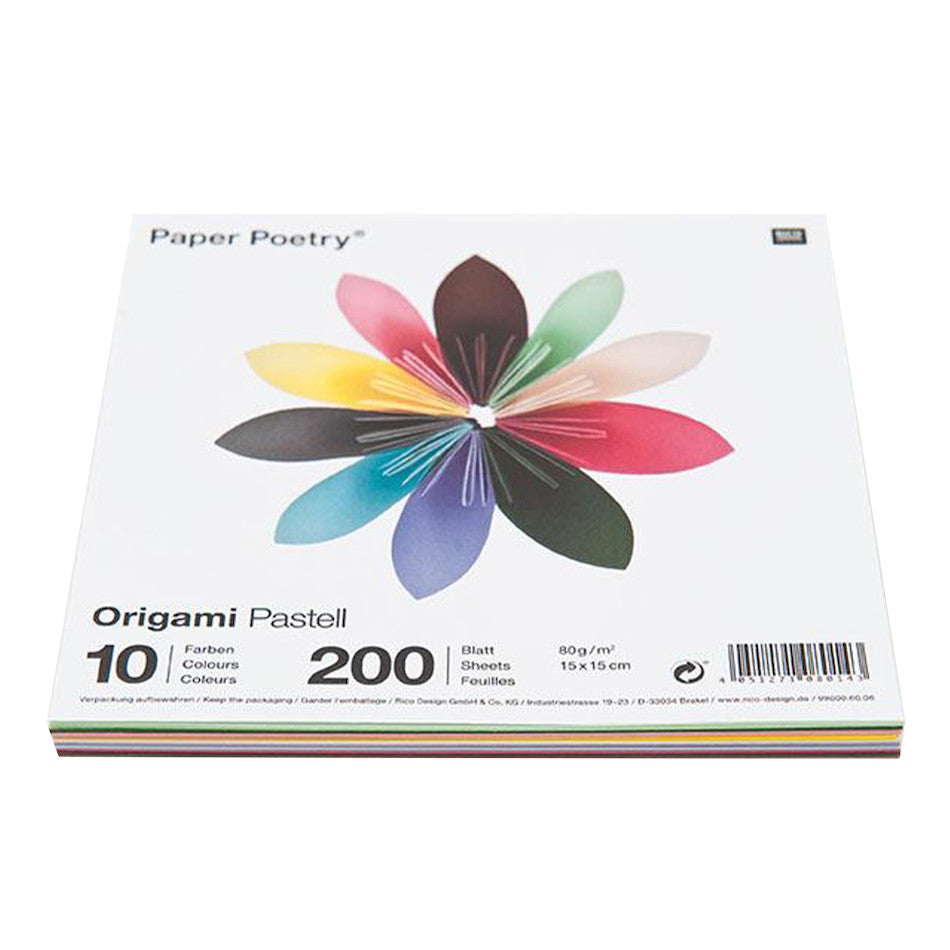 Rico Origami Pastel 15x15cm by Rico Design at Cult Pens