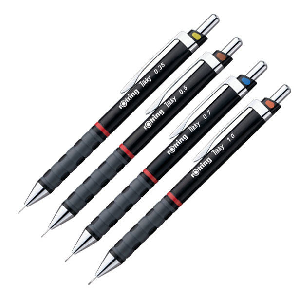 rotring Tikky 3 Pencil Black Barrel by rotring at Cult Pens