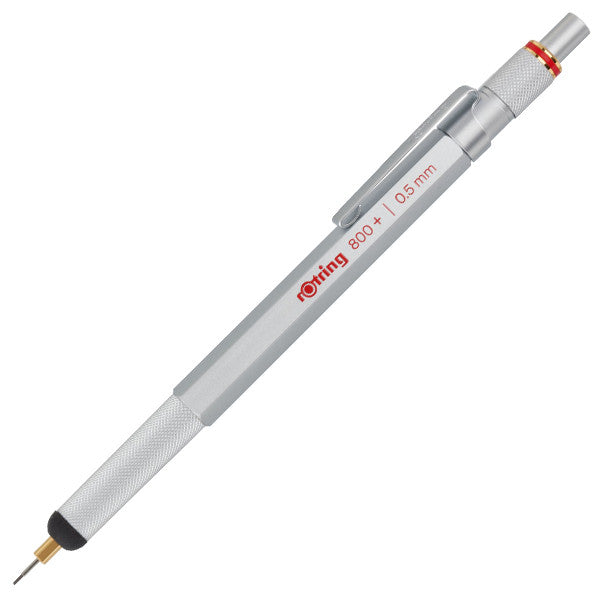 rotring 800+ Drafting Pencil with Stylus Silver by rotring at Cult Pens