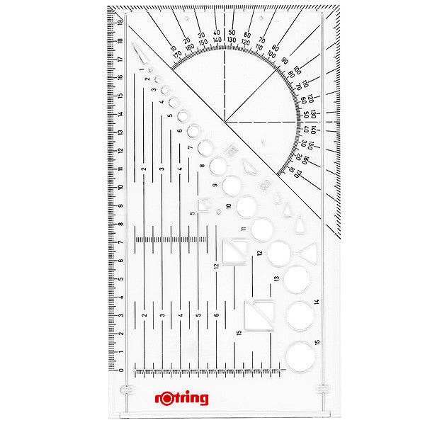 Rotring Lineal rotring isograph Technical Drawing Pen Master Set