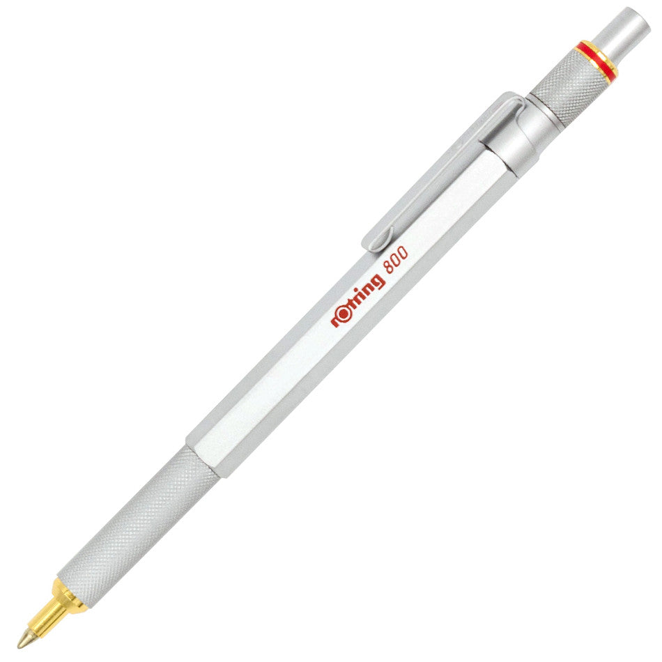 rotring 800 Ballpoint Pen Silver by rotring at Cult Pens