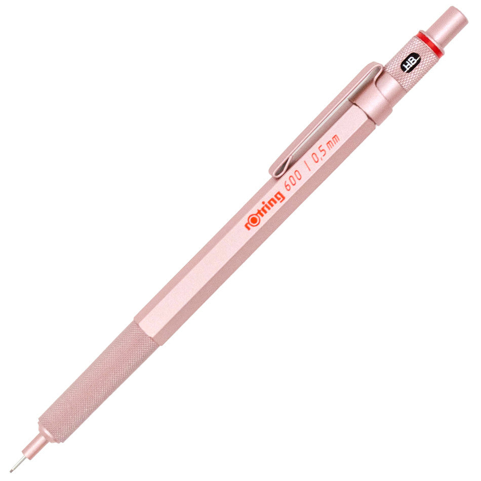 rotring 600 Mechanical Pencil Rose Gold 0.5mm