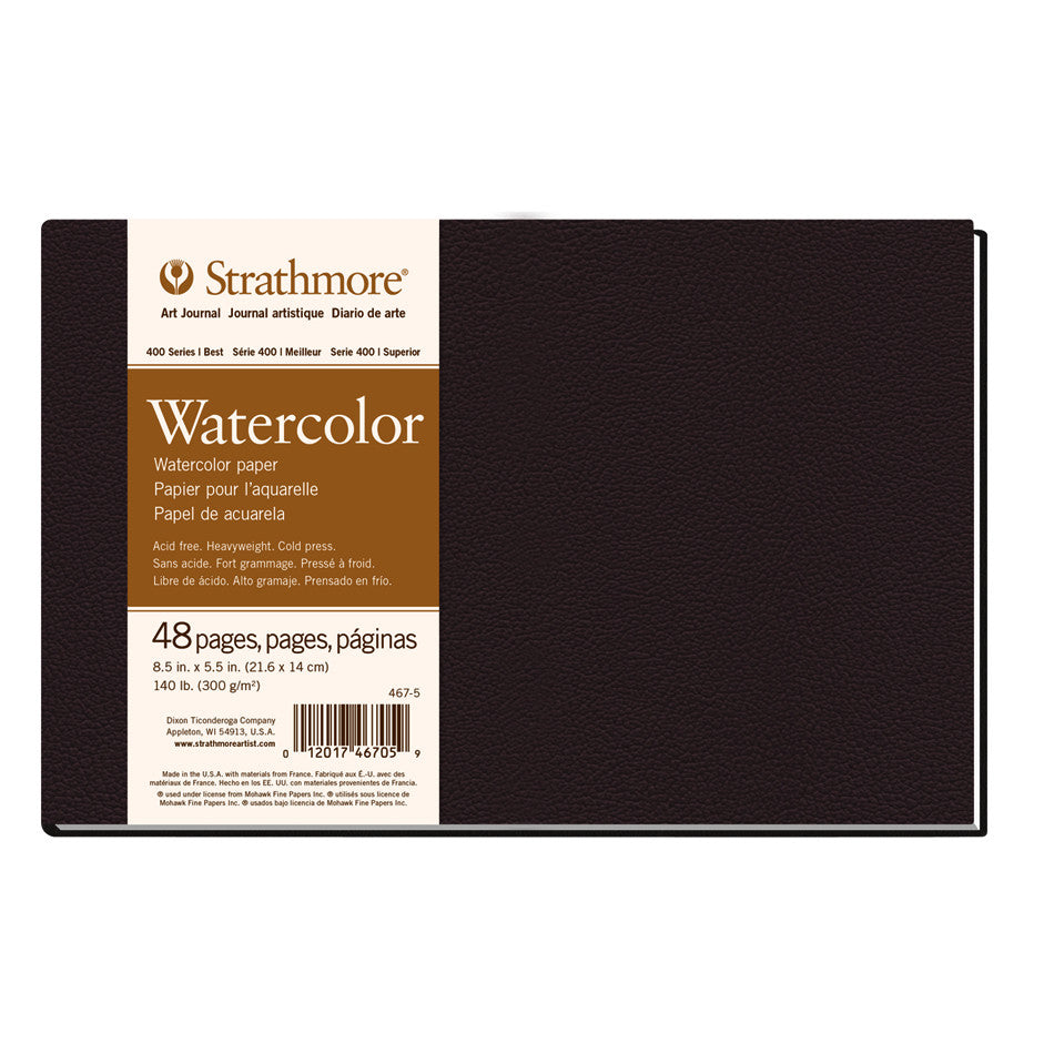 Strathmore 400 Watercolour Art Journal Hardback 8.5x5.5 by Strathmore at Cult Pens