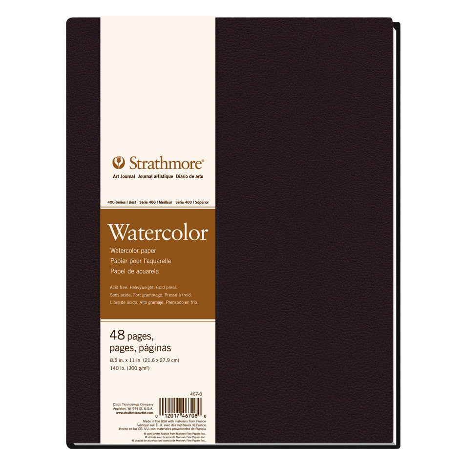 Strathmore 400 Watercolour Art Journal Hardback 8.5x11 by Strathmore at Cult Pens