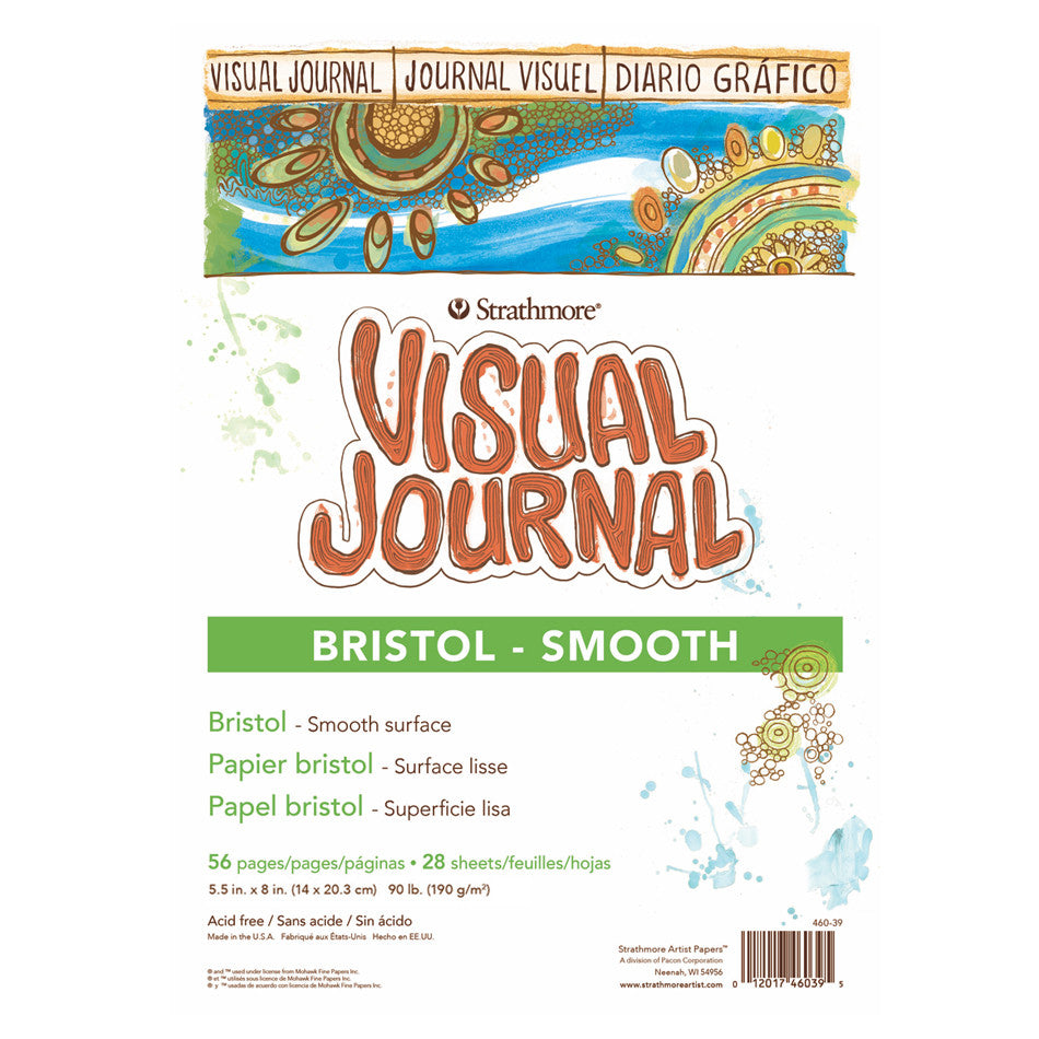 Strathmore Bristol Smooth Visual Journal 5.5x8 by Strathmore at Cult Pens