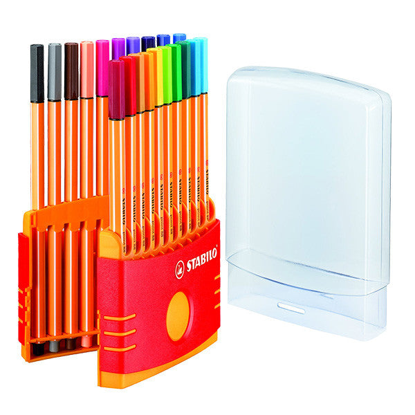 STABILO point 88 Fineliner Pen Colourparade Set of 20 by STABILO at Cult Pens