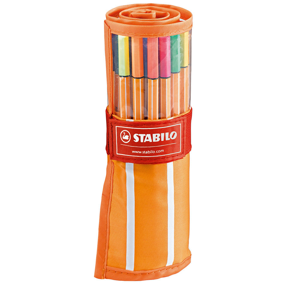 STABILO point 88 Fineliner Rollerset of 30 Colours by STABILO at Cult Pens