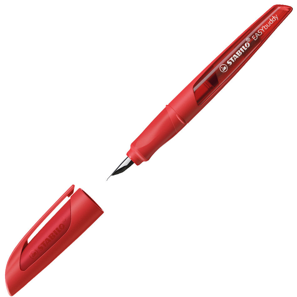 STABILO EASYbuddy Fountain Pen Coral Red by STABILO at Cult Pens