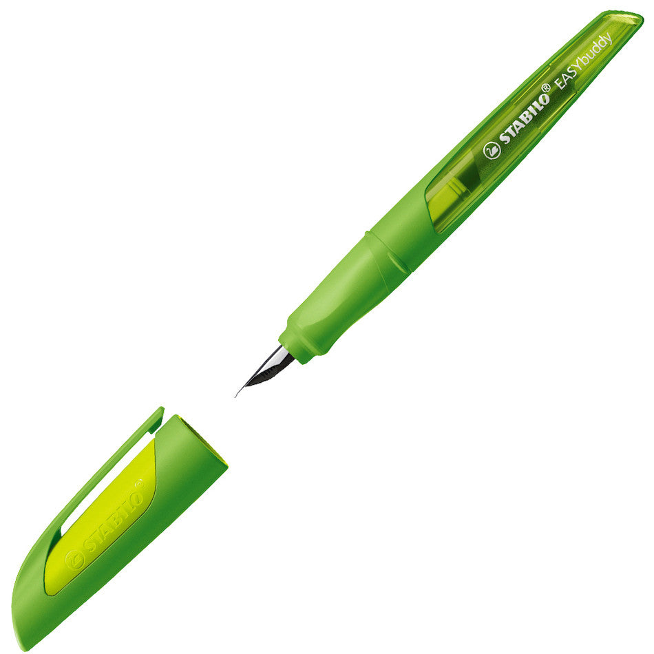 STABILO EASYbuddy Fountain Pen Lime Green by STABILO at Cult Pens