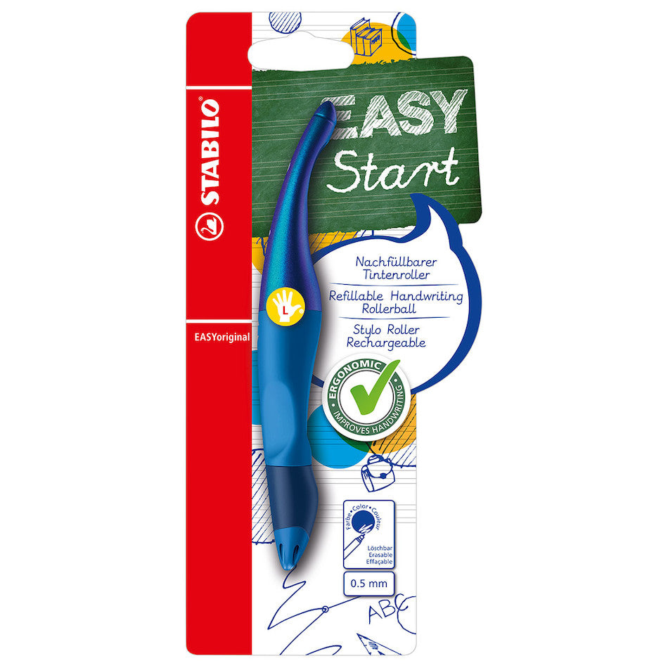 STABILO EASYoriginal Holograph Edition Handwriting Pen Blue by STABILO at Cult Pens