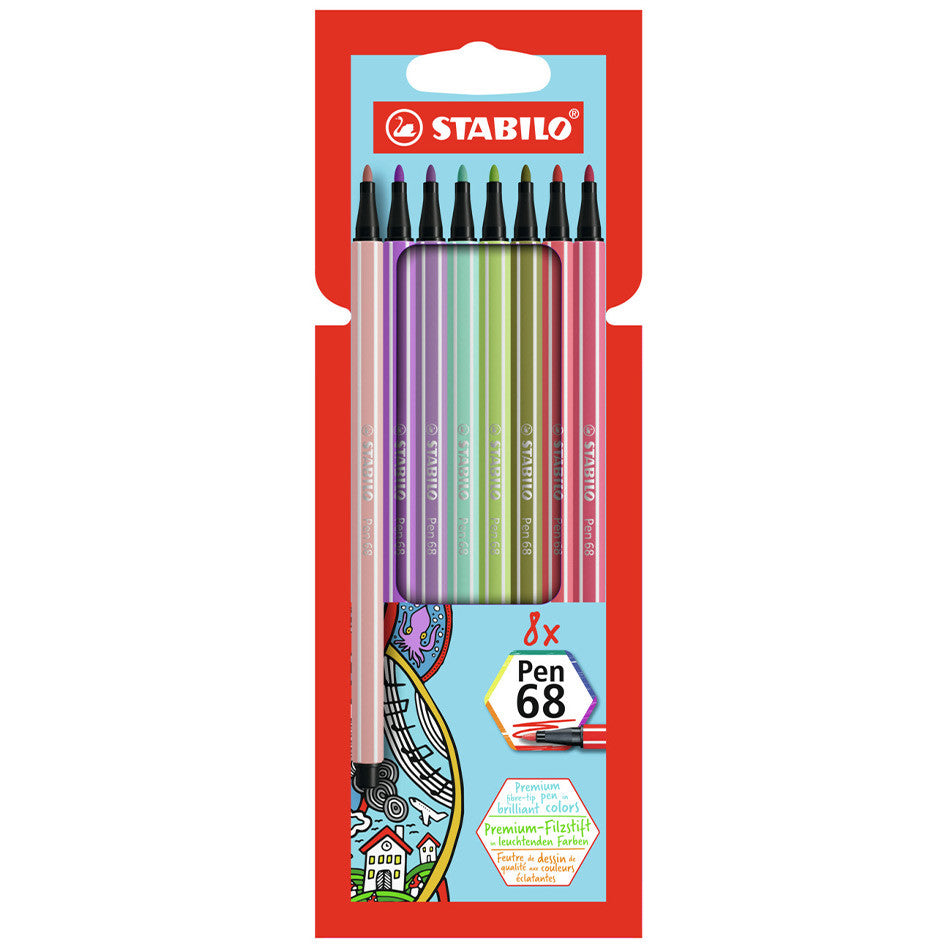 STABILO Pen 68 - premium-quality graphic fibre tip pen