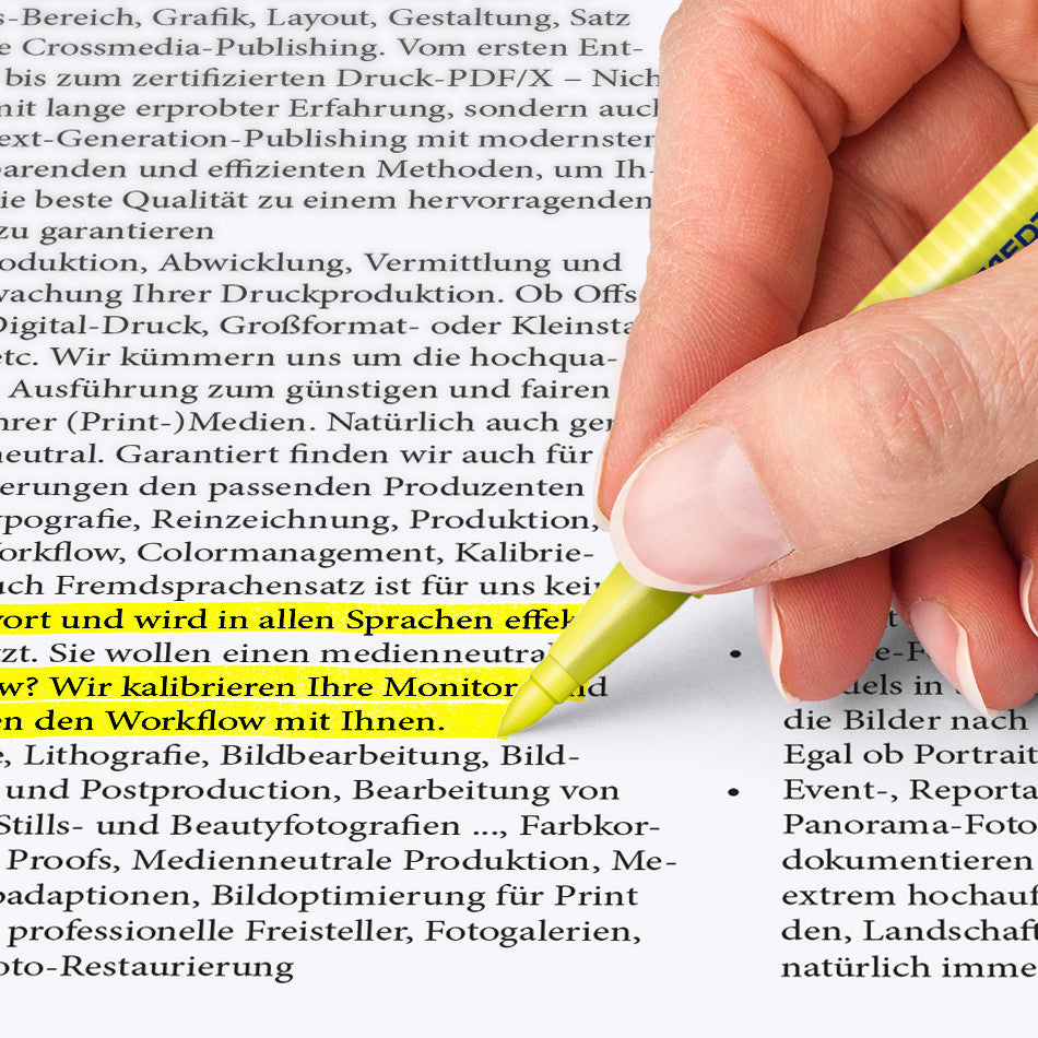 Staedtler Triplus Textsurfer Highlighter Box of 4 362SB4 by Staedtler at Cult Pens