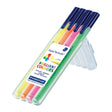 Staedtler Triplus Textsurfer Highlighter Box of 4 362SB4 by Staedtler at Cult Pens