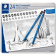 Staedtler Mars Lumograph Set of 24 by Staedtler at Cult Pens