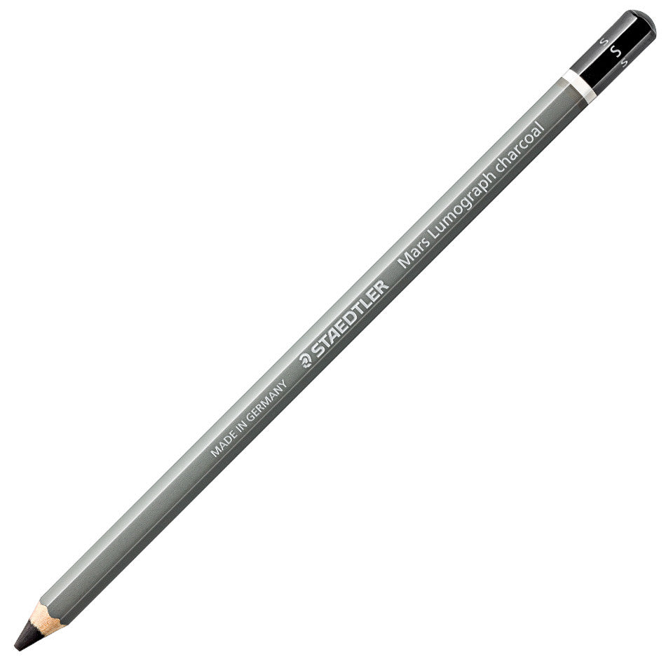 Staedtler Mars Lumograph Charcoal Set of 3 + Blender by Staedtler at Cult Pens