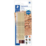 Staedtler Mars Lumograph Pastel Pencil Assorted Set of 5 by Staedtler at Cult Pens