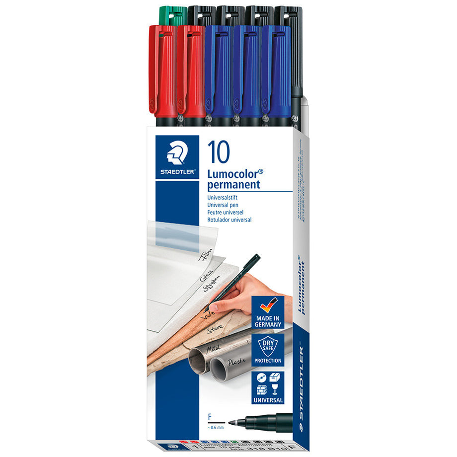 Pen Review: Staedtler Lumocolor Permanent Markers - The Well