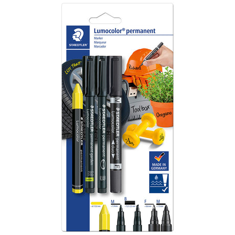 Staedtler Lumocolor Permanent Marker Assorted by Staedtler at Cult Pens