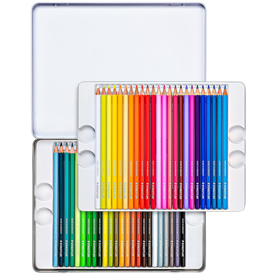 Staedtler Design Journey Coloured Pencils Tin 48 by Staedtler at Cult Pens