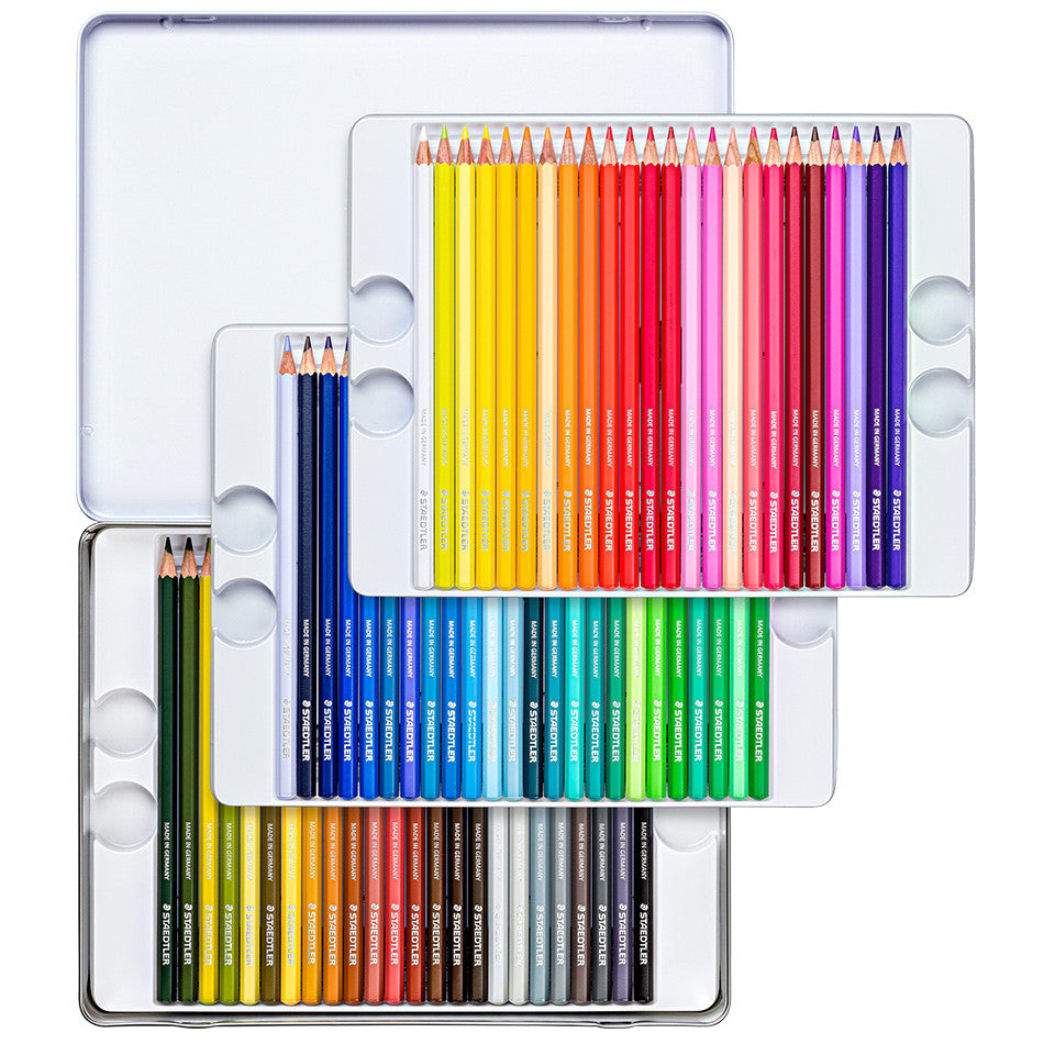 Staedtler Design Journey Coloured Pencils Tin 72 by Staedtler at Cult Pens