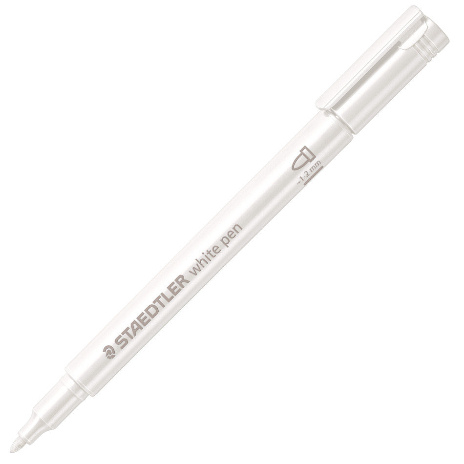 Staedtler Design Journey Metallic Marker Pen White by Staedtler at Cult Pens
