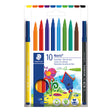 Staedtler Noris Fibre Tip Pen Set of 10 by Staedtler at Cult Pens