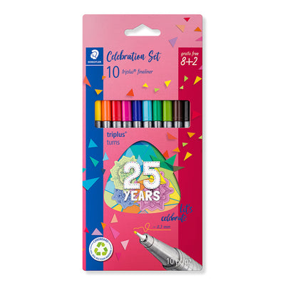 Staedtler Triplus Fineliner Pen 334 All Colours Single Pens Box of