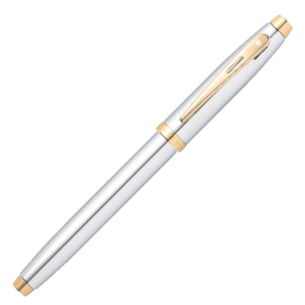 Sheaffer 100 Rollerball Pen Bright Chrome by Sheaffer at Cult Pens