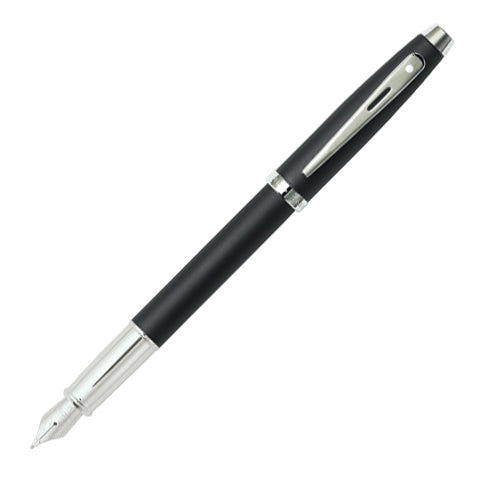 Sheaffer 100 Fountain Pen Matt Black by Sheaffer at Cult Pens