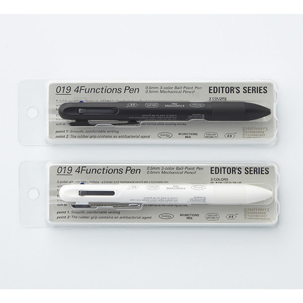 Stalogy 4Functions Pen White by Stalogy at Cult Pens