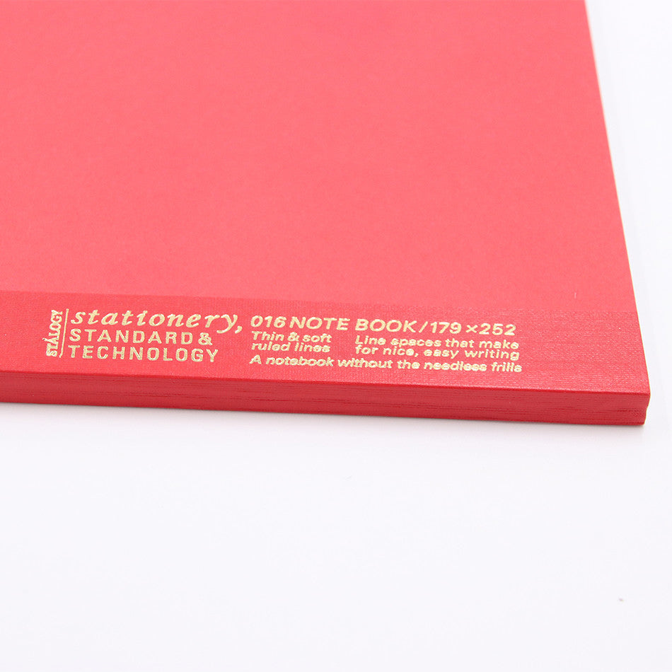 Stalogy Vintage Notebook Red by Stalogy at Cult Pens