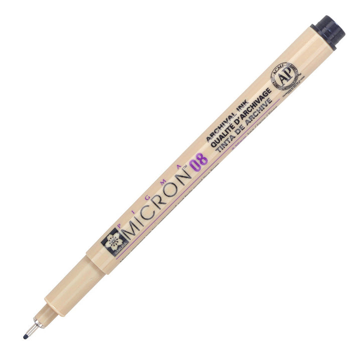PIGMA MICRON PENS, Tip Sizes: 005, 01, 02, 03, 05, 08 Sakura Drawing Black  Ink, Permanent Marker Pen, New -  Israel
