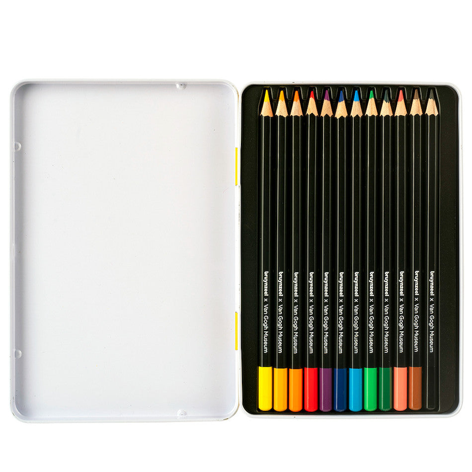 Sakura VGM Bruynzeel Coloured Pencil Tin of 12 by Sakura at Cult Pens