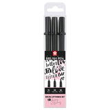 Sakura Pigma Brush Pen Handlettering Set of 3 by Sakura at Cult Pens