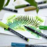 Sakura Koi Colourbrush Brushpen Set of 6 Botanic by Sakura at Cult Pens