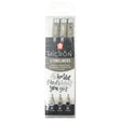 Sakura Pigma Micron Drawing Pen Set of 3 Black and Grey by Sakura at Cult Pens