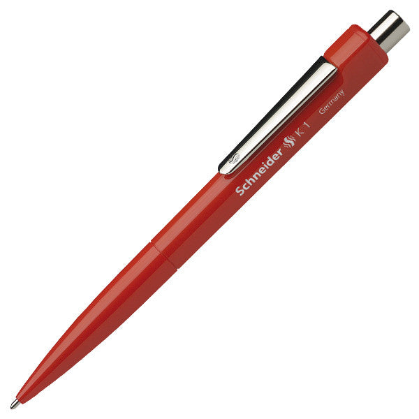 Penna a sfera a scatto Schneider K15 rosso. Confezione 20 pezzi Penna a sfera a scatto Schneider K15 rosso. Confezione 20 pezzi
