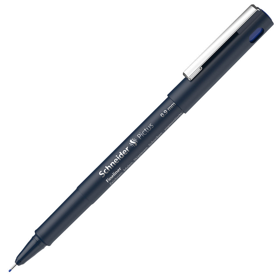 Bolígrafo graduado Schneider Pictus Fineliner negro con 8 pulgadas, color de tinta: negro, color Bolígrafo graduado Schneider Pictus Fineliner negro con 8 pulgadas, color de tinta: negro, color