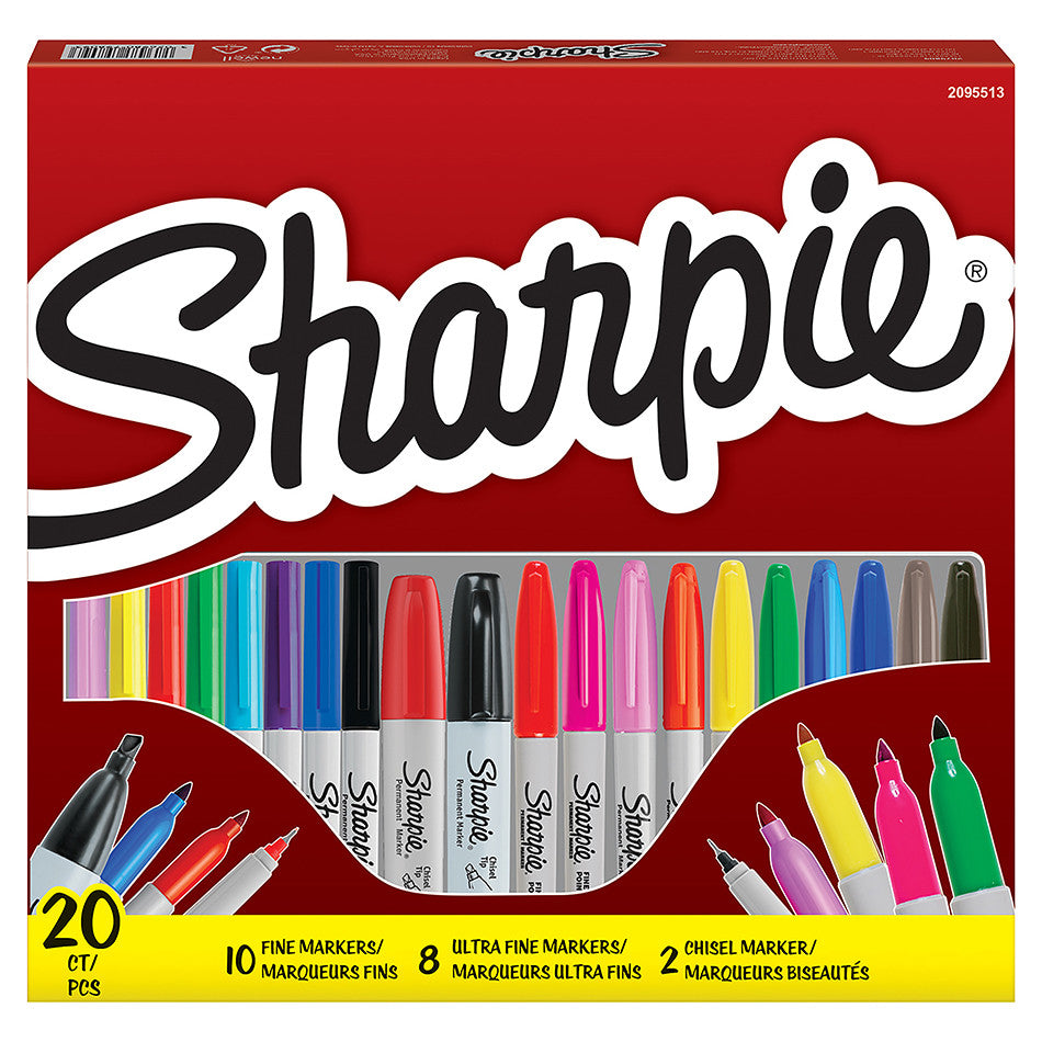 Sharpie 20 Piece Assorted Pen Set by Sharpie at Cult Pens